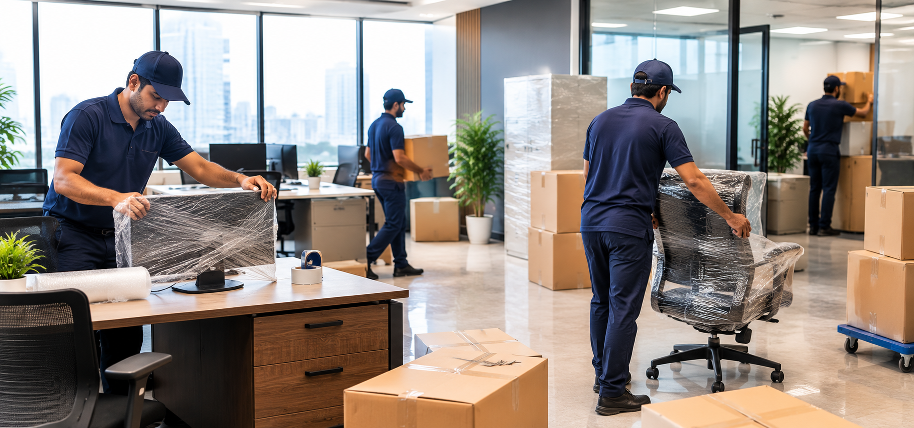 Office shifting